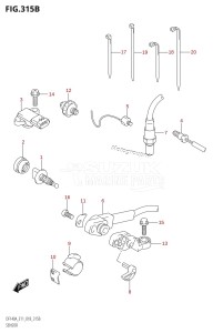 DF100A From 10003F-810001 (E11)  2018 drawing SENSOR (DF115AT,DF115AZ,DF140AT,DF140AZ,DF115AST)