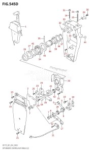 DF175T From 17502F-610001 (E01 E40)  2016 drawing OPT:REMOTE CONTROL ASSY SINGLE (2) (DF150Z:E40)