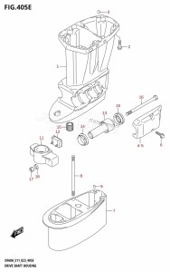 DF50A From 05004F-340001 (E03)  2023 drawing DRIVE SHAFT HOUSING (DF60A:E40)