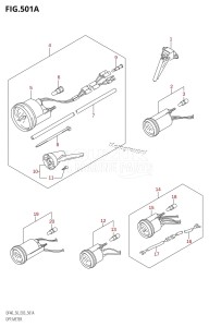 DF50 From 05001F-371001 (E03)  2003 drawing OPT:METER (X,Y,K1,K2,K3,K4)