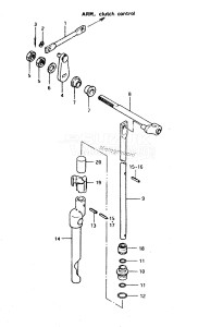 DT85 From 8501-100000 ()  1988 drawing CLUTCH