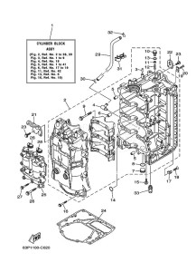 FL150AETX drawing CYLINDER--CRANKCASE-1