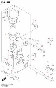 DF30A From 03003F-610001 (P01 P40)  2016 drawing TILT CYLINDER (DF25ATH:P01)