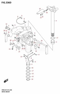 DF50A From 05003F-510001 (E01)  2015 drawing SWIVEL BRACKET (DF40AST:E34)