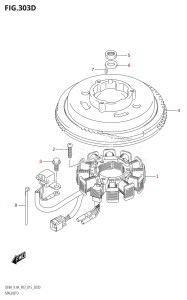 DF9.9A From 00994F-510001 (P03)  2015 drawing MAGNETO (DF9.9AR:P03)