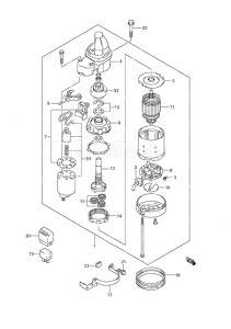 DF 50 drawing Starting Motor