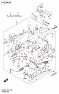 DF40A From 04004F-340001 (E34-Italy)  2023 drawing TILLER HANDLE (DF40ATH,DF50ATH)