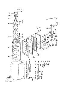 D150H drawing CYLINDER--CRANKCASE-2