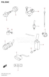 DF30A From 03003F-240001 (P03)  2022 drawing SENSOR /​ SWITCH (DF25ATH,DF30ATH)