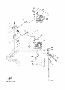 F130AETL drawing THROTTLE-CONTROL