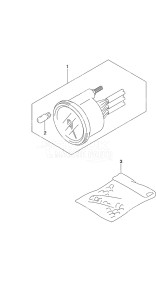 Outboard DF 9.9A drawing Opt: Meter - w/Remote Control