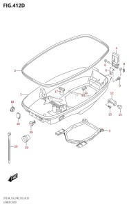 DT9.9A From 00993K-910001 (P36 P40)  2019 drawing LOWER COVER (DT15A:P40)