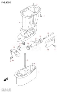 DF60A From 06002F-040001 (E01 E40)  2020 drawing DRIVE SHAFT HOUSING (DF60AQH:E40)