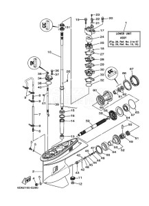 F100DETL drawing PROPELLER-HOUSING-AND-TRANSMISSION-1