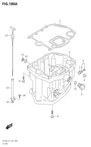 DF140AZ From 14003Z-910001 (E11 E40)  2019 drawing OIL PAN (DF100AT,DF115AST)