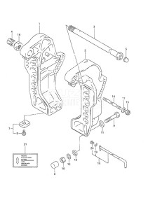 DF 50 drawing Clamp Bracket