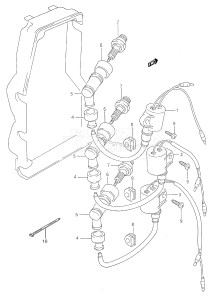 DT50 From 05004-461001 ()  1994 drawing IGNITION