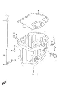 DF 140A drawing Oil Pan