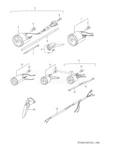 DT25C From 02507-461001 ()  1994 drawing OPTIONAL : METER