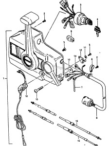 DT9.9 From 0991-100001 ()  1988 drawing OPT:REMOTE CONTROL (1)