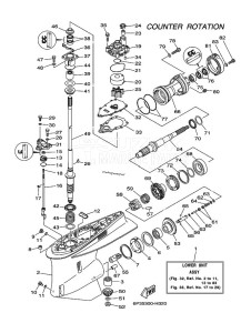 FL250AETU drawing PROPELLER-HOUSING-AND-TRANSMISSION-3