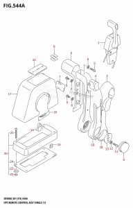 DF200A From 20003F-810001 (E01 E40)  2018 drawing OPT:REMOTE CONTROL ASSY SINGLE (1)