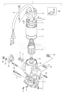 DT115 From 11502-651001 ()  1996 drawing POWER UNIT (MODEL:90~95)