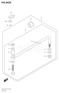 DF225Z From 22503Z-610001 (E01 E40)  2016 drawing DRAG LINK