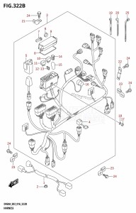 DF60A From 06003F-610001 (E03)  2016 drawing HARNESS (DF50A:E03)