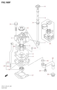 DT9.9 From 00993K-210001 (P36 P40)  2012 drawing WATER PUMP (DT15K:P36)