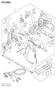 DF150AZ From 15003Z-040001 (E01 E03 E40)  2020 drawing OPT:REMOTE CONTROL (1) (020,021)