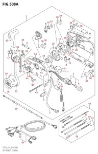 DF225Z From 22503Z-910001 (E01 E40)  2019 drawing OPT:REMOTE CONTROL