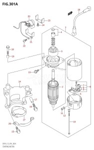 DF9.9 From 00992F-780001 (P01)  2007 drawing STARTING MOTOR (K4)