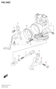 DF50A From 05003F-040001 (E01)  2020 drawing THROTTLE BODY (DF40AST,DF40ASVT)