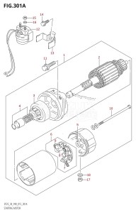 DT30 From 03005-510001 ()  2015 drawing STARTING MOTOR (DT30:P40)