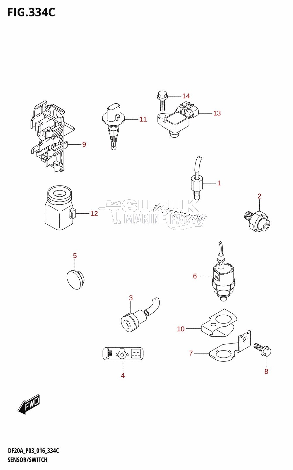 SENSOR /​ SWITCH (DF9.9BT:P03)