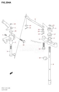 DF100 From 10002F-010001 (E01)  2010 drawing CLUTCH SHAFT (K1,K2,K3)