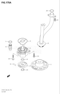 14001Z-680001 (2006) 140hp E03-USA (DF140ZK6) DF140Z drawing OIL PUMP