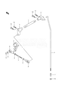 Outboard DF 50 drawing Clutch