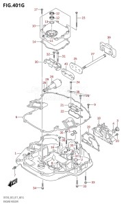 DF225Z From 22503Z-710001 (E03)  2017 drawing ENGINE HOLDER (DF250ST:E03)