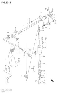 11503F-210001 (2012) 15hp P03-U.S.A (DF15) DF15 drawing CLUTCH (DF9.9TH:P03)