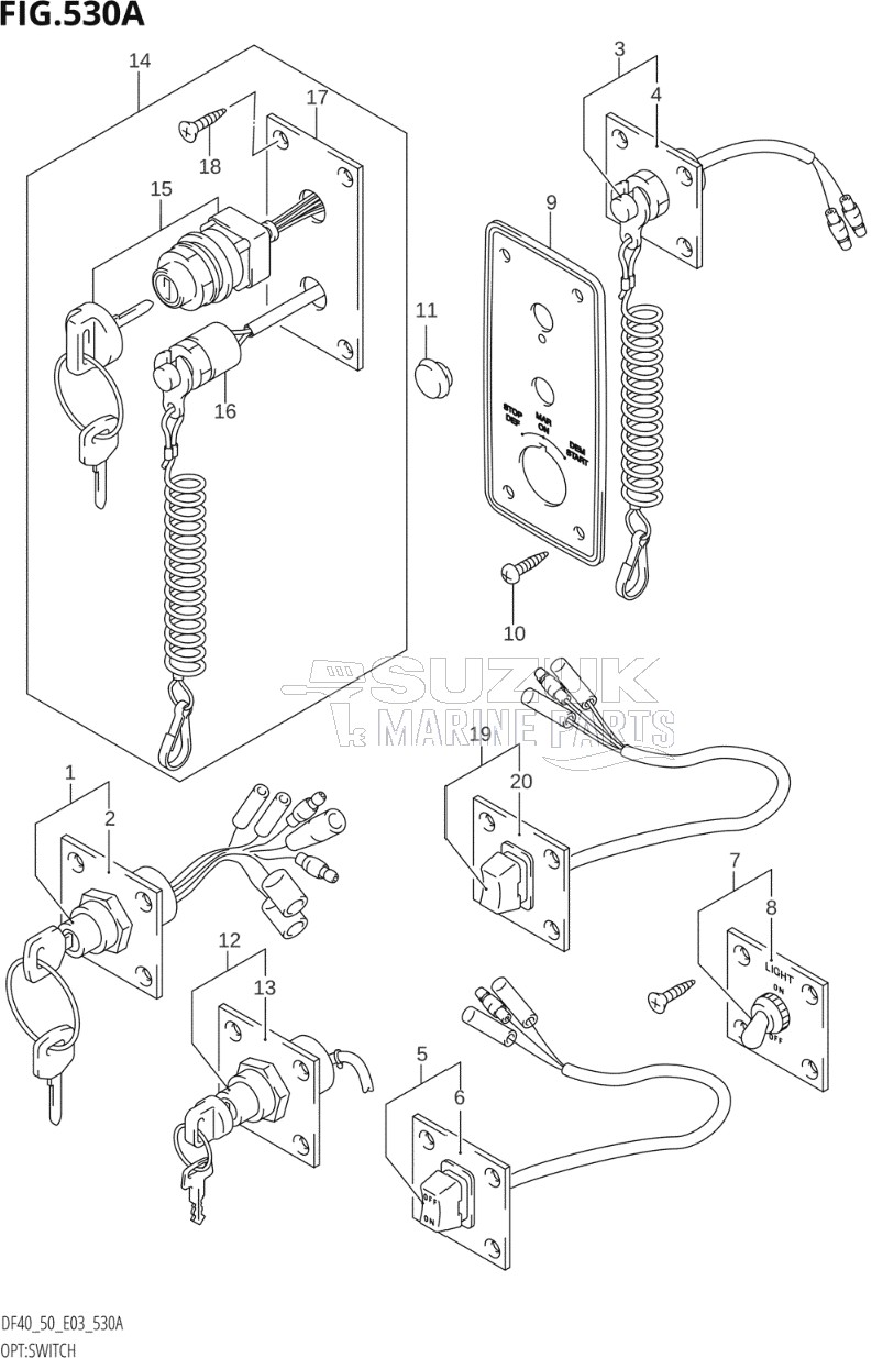 OPT:SWITCH (X,Y,K1,K2,K3,K4)