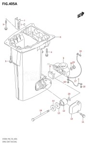 DT40 From 04005-610001 ()  2016 drawing DRIVE SHAFT HOUSING (DT40W:P40)