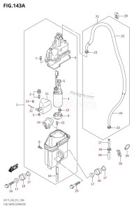 DF175T From 17502F-510001 (E03)  2015 drawing FUEL VAPOR SEPARATOR