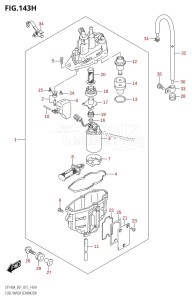 DF140A From 14003F-510001 (E40)  2015 drawing FUEL VAPOR SEPARATOR (DF140AZ:E01)