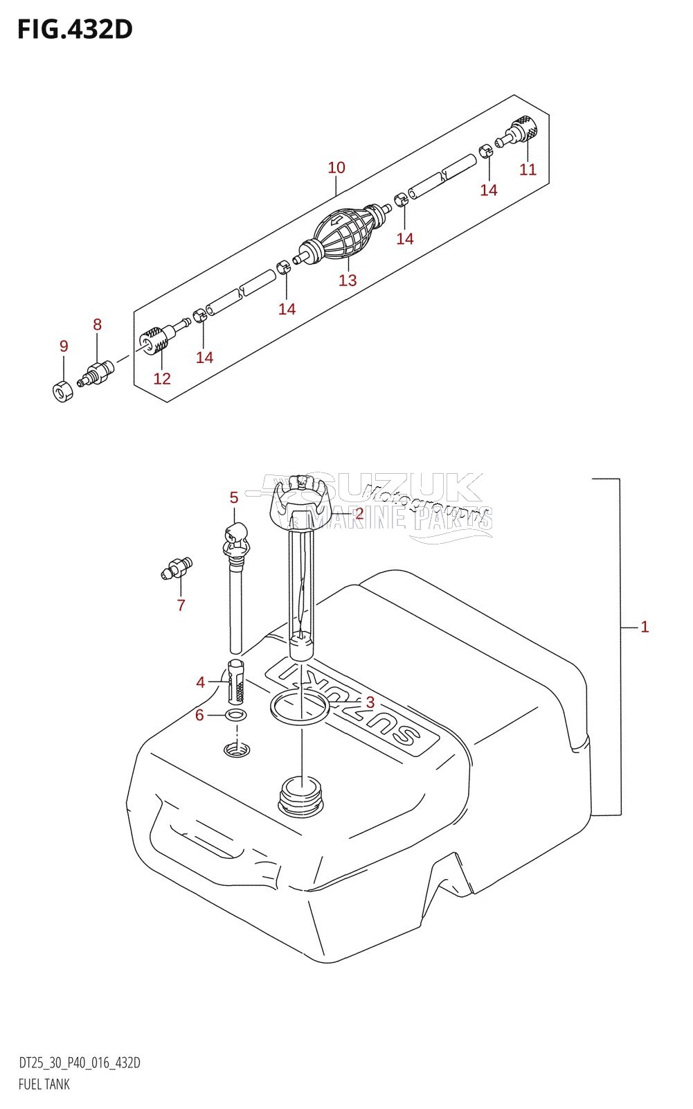 FUEL TANK (DT30R:P40)