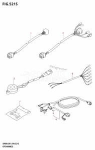 DF60A From 06003F-410001 (E01 E40)  2014 drawing OPT:HARNESS (DF60AVT:E40)