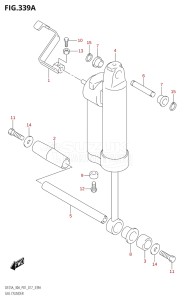 03003F-710001 (2017) 30hp P01 P40-Gen. Export 1 (DF30A  DF30AQ  DF30AR  DF30AT  DF30ATH  DT30  DT30R) DF30A drawing GAS CYLINDER (DF30AQ:P01)