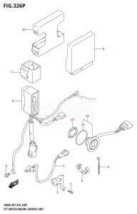 DF40A From 04003F-610001 (E01 E34)  2016 drawing PTT SWITCH /​ ENGINE CONTROL UNIT (DF50AVTH:E01)