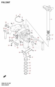 DF50A From 05004F-410001 (E01)  2014 drawing SWIVEL BRACKET (DF60AVTH:E01)